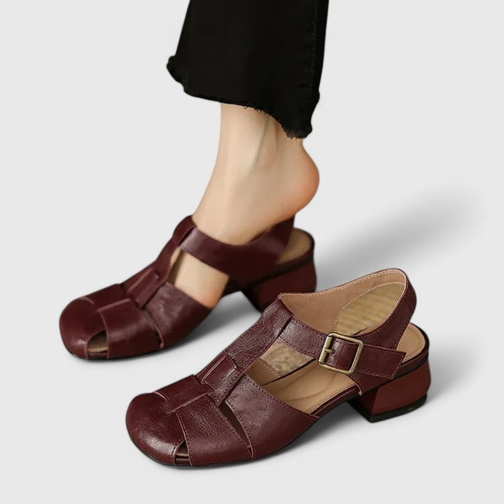 Diana | Elegant Leather Sandals